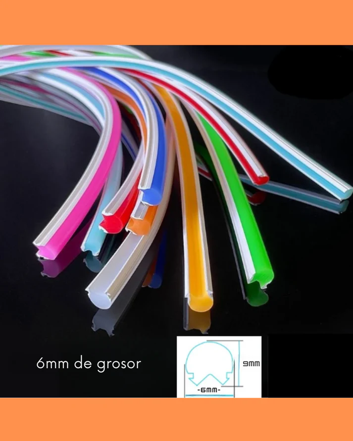 Tira Neón Led 2da Generación 6mm x 20 metros - Imagen 3